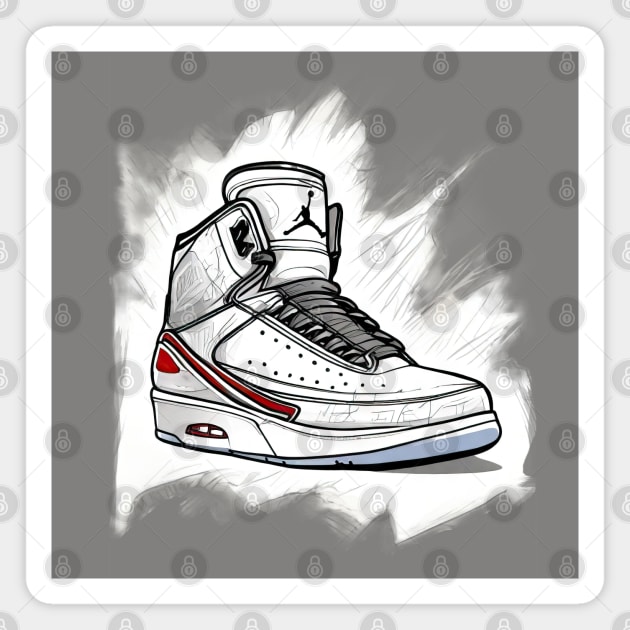 AJ 2 Magnet by Buff Geeks Art